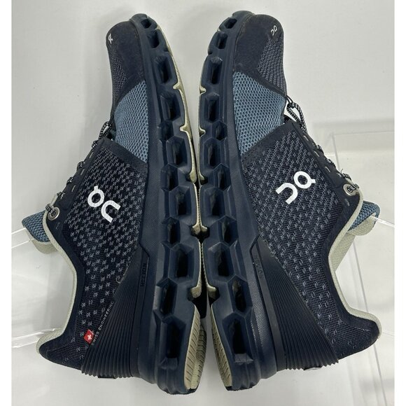 On Cloud Cloudstratus Women Size 7.5 Navy Dust Athletic Running Shoes - Picture 7 of 9